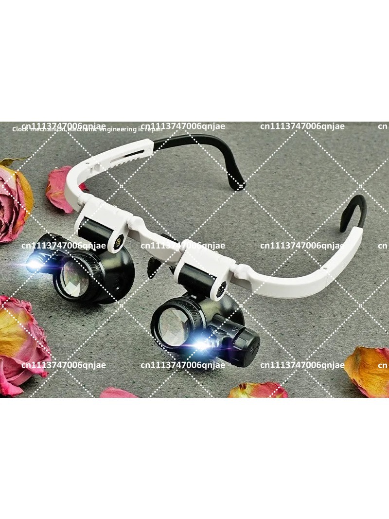Jewelry Repair & Watches Reviews - Lupa de Cabeça com Iluminação 23x