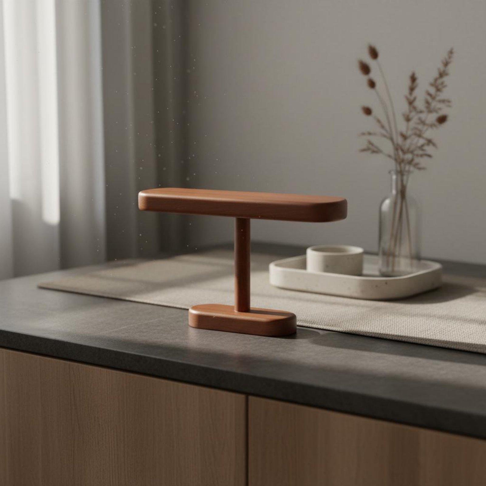 Jewelry Stand Watches - Suporte de Madeira Multifuncional para Relógios