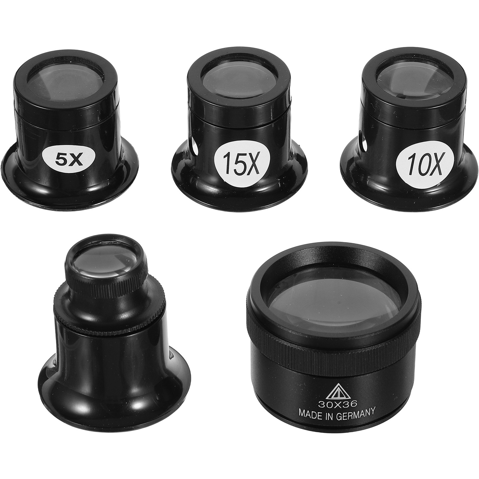 Conjunto de 5 Lentes de Aument - Jewelry Repair & Watches Reviews avaliação e preço