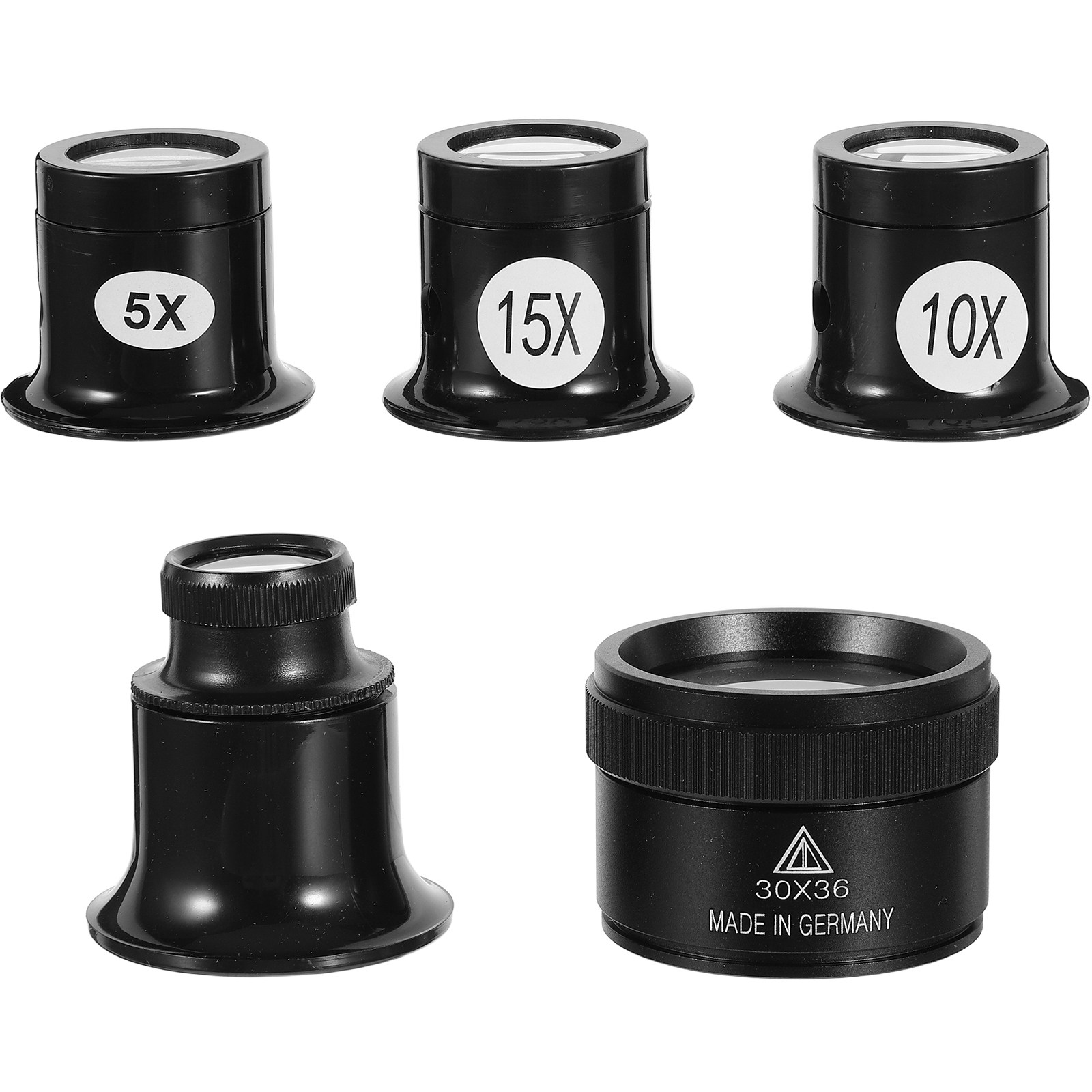 Conjunto de 5 Lentes de Aument - Jewelry Repair & Watches Reviews avaliação e preço