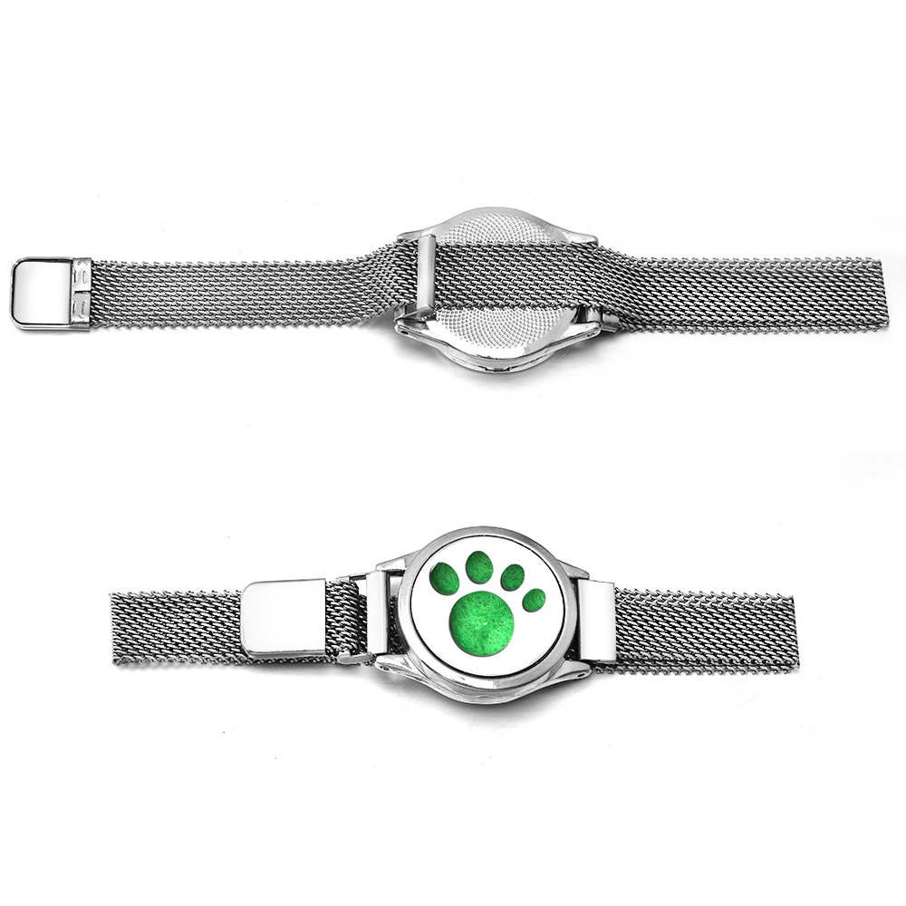 Pulseira de Aromaterapia de Aç - Jewelry Essentials Watches avaliação e preço