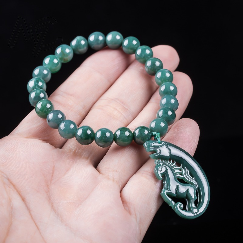 Pulseira de Contas de Jadeíta  - Jewelry & Watches Company avaliação e preço