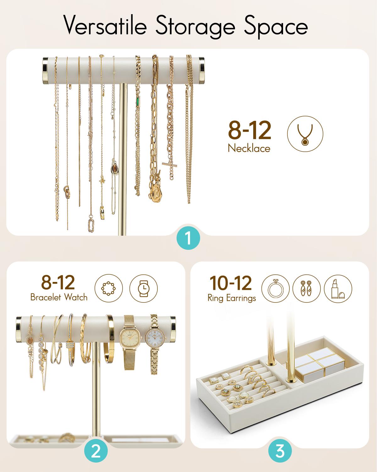 VLANDO Organizador de Joias Cl - Jewelry Essentials Watches avaliação e preço
