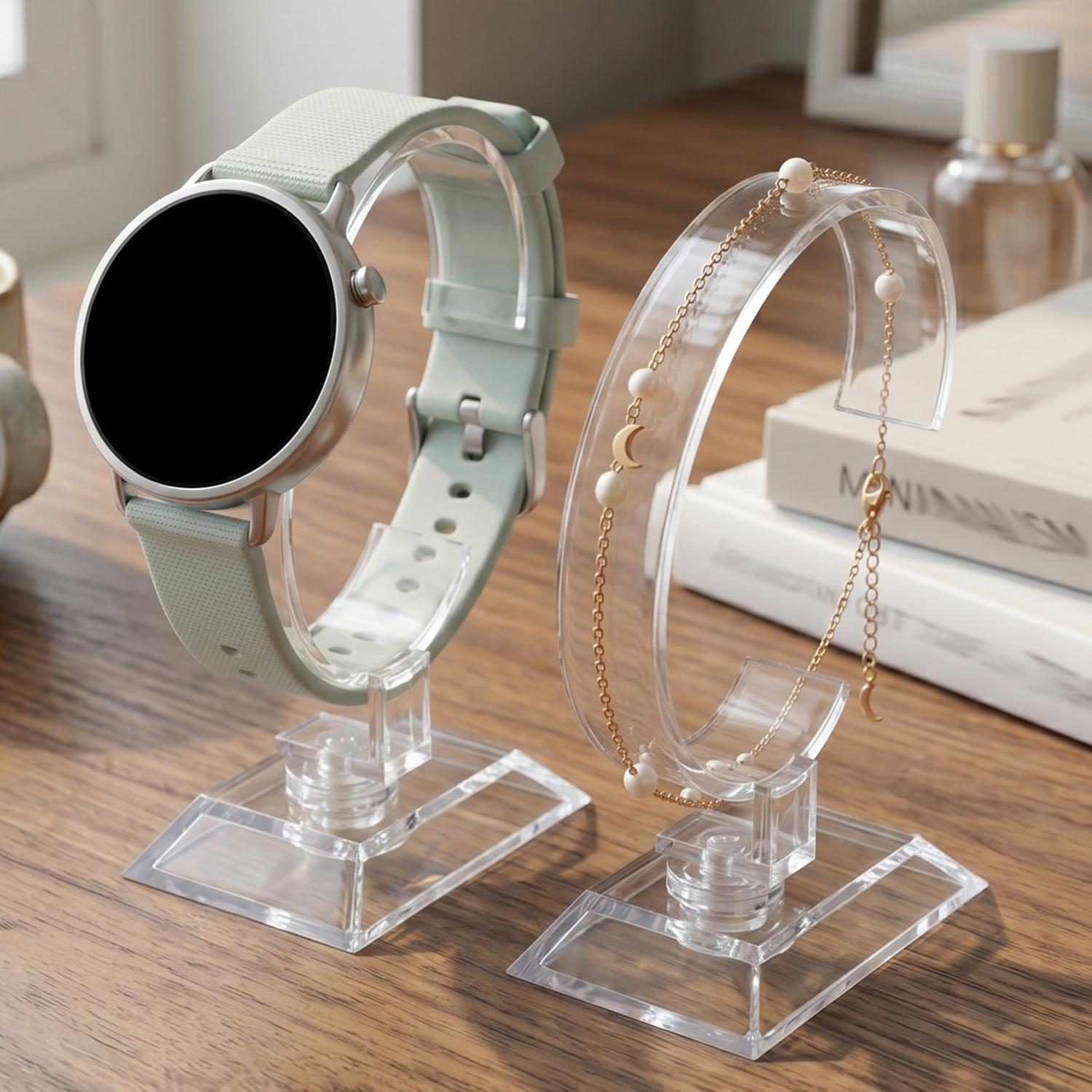 Suporte Transparente para Reló - Jewelry Stand Watches avaliação e preço
