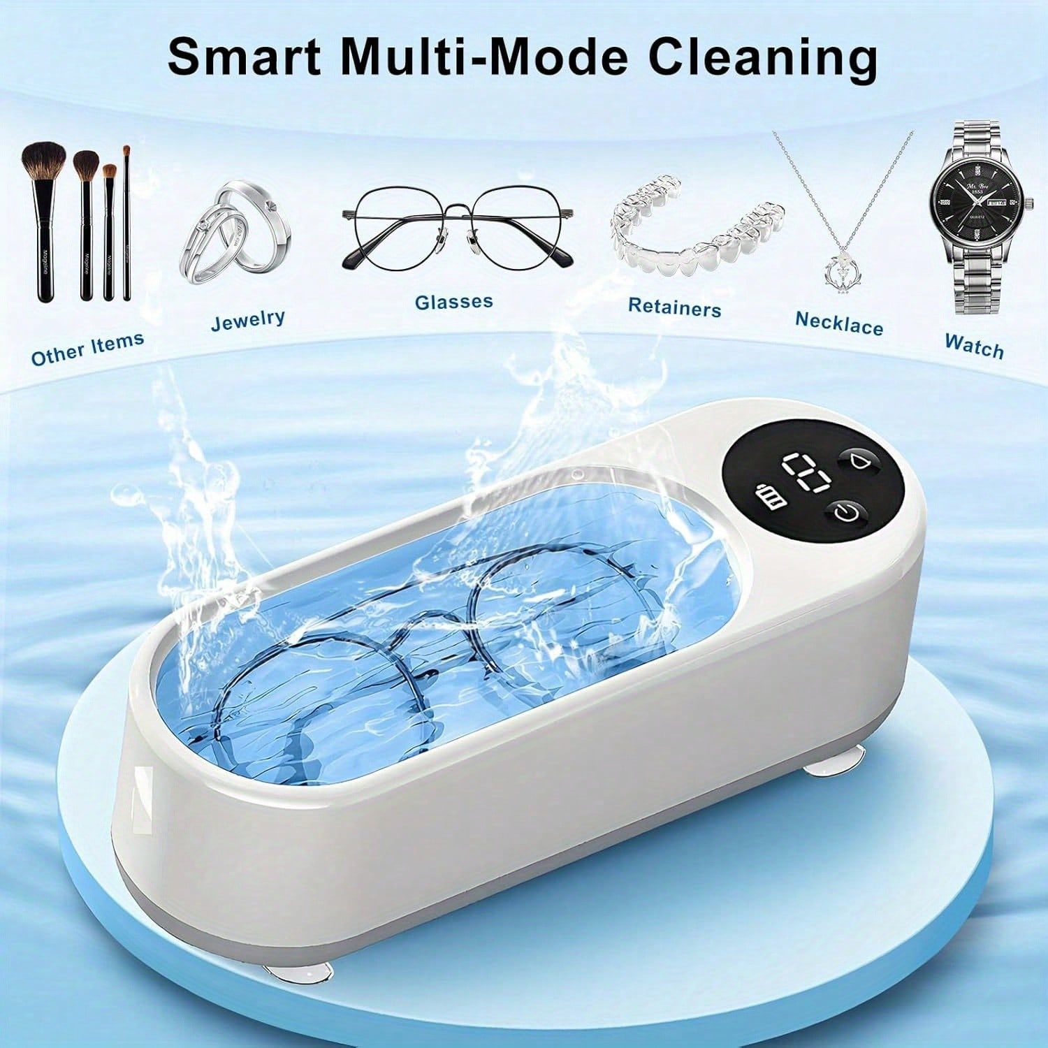 Limpador ultrassônico portátil - Jewelry Essentials Watches avaliação e preço