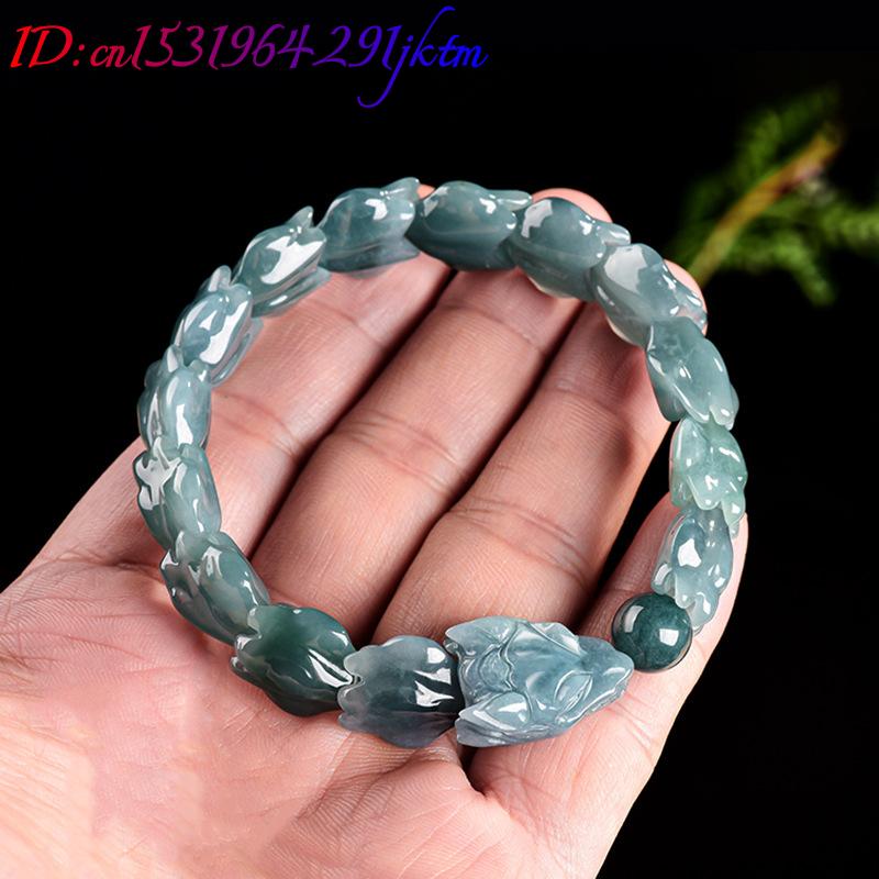 Pulseira de Jade Birmanês Azul - Jewelry & Watches Company avaliação e preço